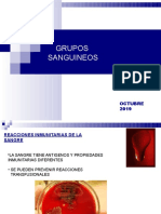 Los principales antígenos de los grupos sanguíneos y su importancia en transfusiones y trasplantes