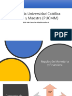 Regulación monetaria y financiera en la República Dominicana