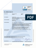 TUV Certificate 1