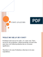 Cost Analysis