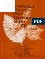 Noriyasu Takeuchi - Popular Pieces For Guitar Solo Vol.4