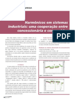 Doc 42 Qe Artigo Rev Setor Eletrico Qualidade de Energia Harmonicos Em Sistemas Industriais