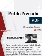 Pablo Neruda: by Joseline Romero