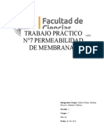 Permeabilidad de Membranas