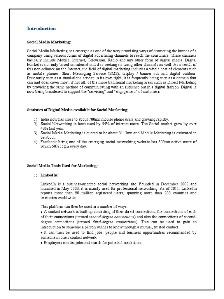 Social Media Marketing Strategies Explained | PDF | Social Media ...