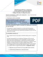 Guía de actividades y rúbrica de evaluación - Unidad 2 – Caso 3 - Normatividad en Servicios Farmacéuticos
