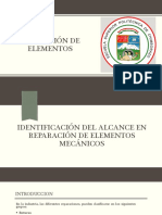 7) Identificacion Del Alcance de Reparaciones