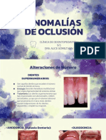 ANOMALÍAS ODONTOPEDIATRÍA Diapositivas