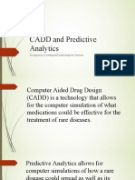 CADD and Predictive Analytics