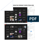 Dokumentasi Webinar TFIS 2020