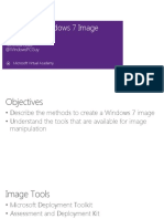 Creating A Windows 7 Image: Kyle Rosenthal Technical Lead @windowspcguy