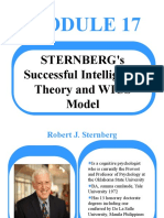 Sternberg'S Successful Intelligence Theory and WICS Model