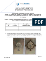 HT Servo Output Device Attachment Procedure: Revision Date Description Pages