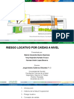 Riesgo Locativo Por Caídas A Nivel