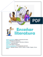 Enseñanza de La Literatura