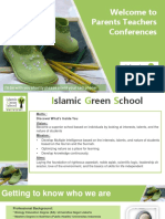 Parents Teachers Conferences Islamic Green School