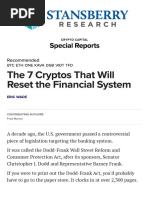 The 7 Cryptos That Will Reset The Financial System: Special Reports