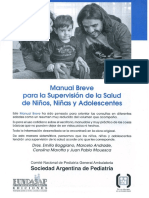 Manual Breve Para La Supervisión de La Salud de Niños, Niñas y Adolescentes SAP 2010 Resumido