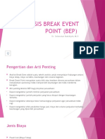 Analisis Break Event Point (Bep)