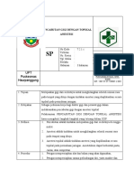 SPO Exo DG Topikal Anesteshi