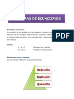 Sistemas de Ecuaciones Lineales