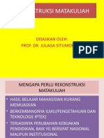 Bahan 22 Rekonstruksi Matakuliah