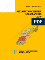 Kecamatan Cibeber Dalam Angka 2016