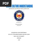 Presented By:: Integrating Culture Into The Efl Instruction