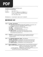 Class: Bs Arch 3 SUBJECT: PPR 130 - Professional Practice 1 Laws Affecting The Practice of Architecture