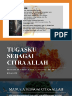 Tugasku Sebgai Citra Allah Kelas Vii