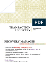 Lec 15 - Distributed Processing - Transaction Recovery
