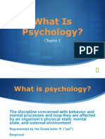 GEN PSYCH - CHAPTER 1