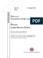 PSAK No 101 (Revisi 2011) Penyajian Laporan Keuangan Syariah