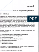 Classifying Engineering Services