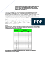 Soal Statistika Pertemua 22