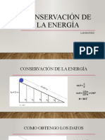 Conservación de La Energía