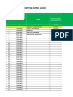 Excel Data Rekam Medik Manual