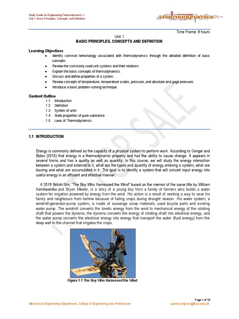 Basic Principles, Concepts and Definition Learning Objectives | PDF ...