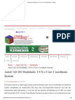 AutoCAD 3D Modelado - UCS o User Coordinate System - MVBlog