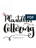 Plantillas Lettering Trazos Bc3a1sicos Complet