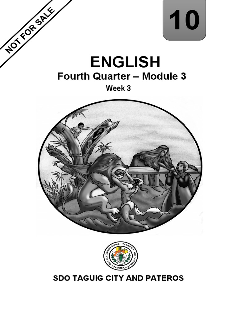 Hybrid English 10 Q4 M3 W3 | PDF | Part Of Speech | Word