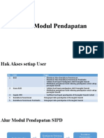 SIPD Modul Pendapatan