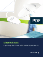 Maquet Lucea: Improving Visibility in All Hospital Departments