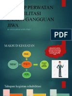 REHABILITASI PASIEN GANGGUAN JIWA