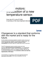 Introduction Temperature Sensor PT1000 - v1-0 - EN