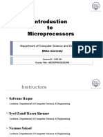 Lecture-1(Intro to Microprocessors)