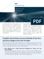 Scalable Global Connectivity: Scalable Connectivity Across Hundreds of Carriers and Every Region From One Provider
