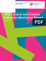 Cultural and Creative Industries Monitoring Report 2019 Summary