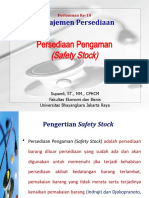 Persediaan Pengaman (Safety Stock)