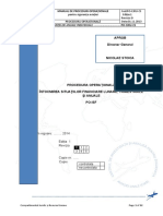 procedura intocmire situatii financiare